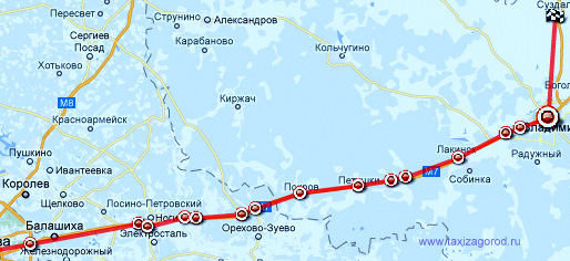 маршрут Москва Суздаль через Владимир такси Москва-Суздаль,заказ автобуса до Суздаля,такси межгород